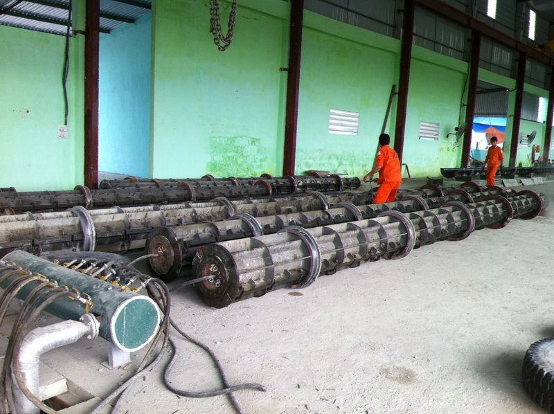 Dưỡng hộ bê tông bằng hơi nước
