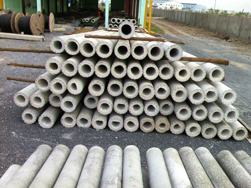 Cột bê tông li tâm dự ứng lực