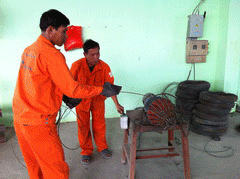 Cột điện bêtông dự ứng lực Trường Sơn